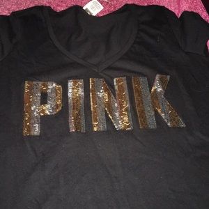 Pink Vs shirt
